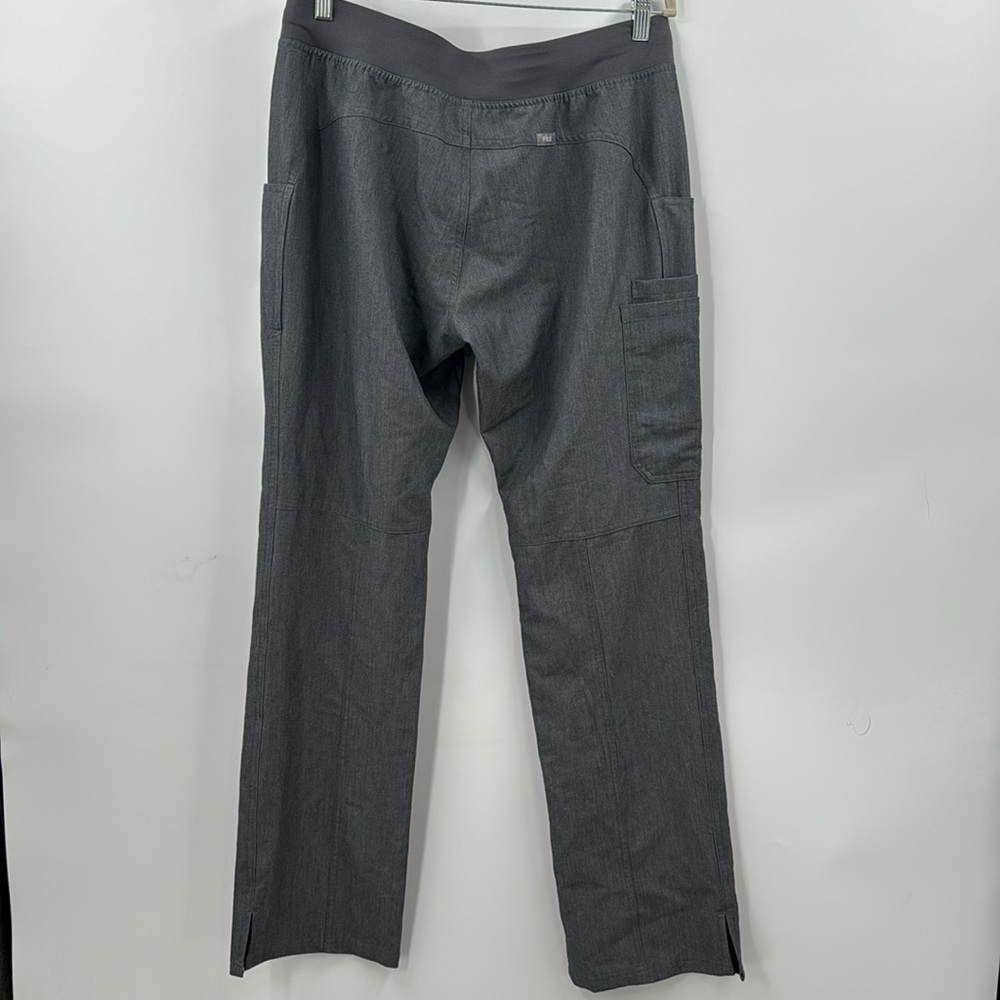 Figs Gray Livingston Basic Scrub Pants - image 4